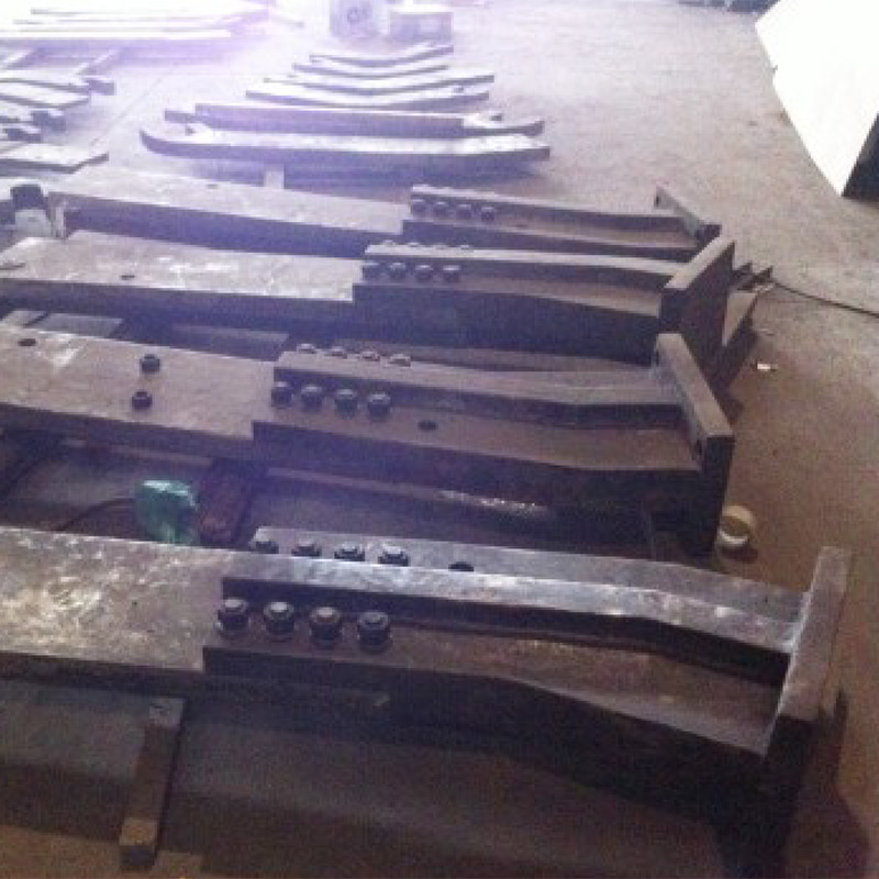 Lengan Sokongan Keluli Struktur Dikimpal untuk Beban Berat